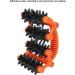 Manual Massage Roller for Back Pain Relief | Enhance Muscle Relaxation & Blood Flow | Acupuncture Point Meridian Massager - Buy Online on GoSupps.com