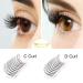 5D C Curl Eyelash Extensions 0.10 mm - 12 Finished Compartments for Volume Lashes | International Shipping Available - Buy Online on GoSupps.com