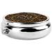 Hawaiian Tapa Honu Turtle Portable Metal Pill Box | 3-Compartment Travel Pill Holder | Hinged Design | Black - Buy Online on GoSupps.com