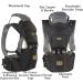 SONMEI Ergonomic Baby Carrier with Hip Seat | 360 Positions | Soft & Breathable | for Newborns & Toddlers | Dark Grey - Buy Online on GoSupps.com