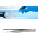 Tweezers Tool Portable Erosion Resistant Stainless Steel Tip Tweezers with Serrated Edge Easy to Clean for Watch Repair Bag (Straight Tip) - Buy Online on GoSupps.com