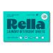 Rella Powerful Laundry Detergent Sheets 60 Laundry Sheets Family Owned & Operated Laundry Soap Sheets with Fresh Linen Scent Biodegradable Eco Friendly Travel Laundry Detergent Sheets