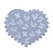 W-LOVNEST Flexible Silicone Nails Art Molds Unique Embossed Nails Accessories Molds Jewelry Supplies Practical Nails Embossing Too Md137