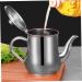 Zerodeko 4pcs Stainless Steel Oil Pot Spice Bottles Pot Bacon Grease Container Olive Oil Container Syrup Jar Keeper Oils Filter Pot Stainless Steel Container Seasoning Pot Oil Bottle Olives 20x15cmx4pcs Silverx4pcs - Buy Online on GoSupps.com
