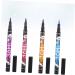 SOESFOUFU Liquid Liner Black Waterproof Eyeliner Eye Liner Pencils Women Eyeliner Colorful Eyeliner Waterproof Pen Liquid 1 count (Pack of 1) As Shown - Buy Online on GoSupps.com