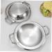 TOPBATHY 2pcs Stainless Steel Griddle Convenient Paella Pan Spicy Soup Pot Kitchen Accessory Chinese Hot Pot Stainless Steel Skillet Oven Pans Small Wok Pan Multifunction Cooking Utensils - Buy Online on GoSupps.com