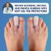Dr. Frederick's Original Soft Gel Toe Protectors - 12 Pieces - Foot Pain Relief - Flexible Toe Caps for Men & Women - Toe Sleeves for Ingrown Toenails, Corns, Calluses, Blisters - Large (12 Count) - Buy Online on GoSupps.com