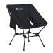 MOON LENCE Camping Chairs Compact Backpacking Chair Lawn Chair with Side Pockets Portable Lightweight Heavy Duty Small Folding Chair for Hiking & Beach & Fishing Black-high Upgraded