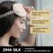 Zimasilk 100% Pure Mulberry Silk Sleeping Mask - 22 Momme Soft & Comfortable Beige | International Shipping Available - Buy Online on GoSupps.com