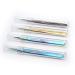 Vetus Eyelash Tweezers Set for Extensions & Volume Technique - 4x MCS-12 to MCS-19 | Premium Grey Tweezers for Precision Application - International Shipping Available - Buy Online on GoSupps.com