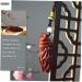 Solustrie Handthern Keyr nger - Chinesin G nak Oq Medaillon Auto Hanging Trailer | Hand-Carved Wooden Phone Decor & Adornments - Buy Online on GoSupps.com