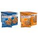 Quest Nutrition Chocolate Chip and Peanut Butter Protein Cookies (High Protein High Fiber Low Sugar Keto Friendly) Chocolate Chip Cookie+ Peanut ButterCookie