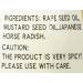 Shirakiku Horse Radish (Wasabi) Oil 3.17oz - Premium Vegetable Oil - Buy Online on GoSupps.com