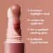 e.l.f. Halo Glow Highlight Beauty Wand Liquid Highlighter Wand For Luminous Glowing Skin Buildable Formula & Ultimate Blending Brush Vegan Makeup Tool Dome-Shaped Champagne Campaign Compact + Brush - Buy Online on GoSupps.com