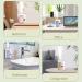 Automatic Aromatherapy Diffuser - Essential Oil Diffuser with Digital Display | Mini Air Freshener & Humidifier (White) - Buy Online on GoSupps.com