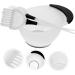 Bols De Teinture Pour Cheveux 1 Bol Blanc Et 2 Pinceaux Assortis Kit De Coloration Capillaire Professionnel Pour Usage Domestique Et Salon Accessoires Pratiques Pour Application Uniforme - Buy Online on GoSupps.com