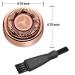 6 Pcs Replacement Heads for Women's Facial Hair Remover - Painless & Flawless Gen 1 Compatible 18K Rose Gold-Plated Blades - Includes Cleaning Brush - Buy Online on GoSupps.com