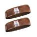 Dreamlover Elastic Wig Grip Headband Adjustable Wig Grip Band Brown 2 PCS