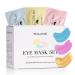 PEAUAMIE Under Eye Patchs (30 Pairs) 24k Gold Eye Mask and Hyaluronic Acid Eye Patch and Rose Eye Masks for Dark Circles and Puffiness Wrinkle Eye Bags Treatment