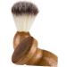 Minkissy Wooden Beard Brush & Razor | Best Bristle Hairbrush for Men Ideal for Mustaches & Beard Care - Buy Online on GoSupps.com