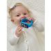 Silli Chews Silicone Smart Watch Wrist Teether for Babies | Blue Teething Relief Toy - Buy Online on GoSupps.com