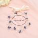 Flatser Blue Crystal Wedding Hair Vine - Silver Pearl Rhinestone Bridal Headpiece for Women - Buy Online on GoSupps.com
