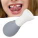 Trainer to perceive the tongue muscles for swallowing skills and language development.Removable throttle soft suction cup for recovery after operations