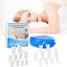 KUIKUI Snore Nasal Dilator Clip - 8pcs Silicone Nose Vents for Easy Breathing and Better Sleep - Buy Online on GoSupps.com