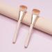 Shop Premium Angled Blush Brush - Fluffy Makeup Brush for Contouring | Gold & Pink Detail Blush Brush - International Shipping - Buy Online on GoSupps.com