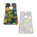 Colorful Wildflowers Print Beard Bib Apron | Non-Stick Men's Hair Catcher for Shaving | Ideal Gifts for Men - One Size Black - Buy Online on GoSupps.com