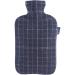 Tianyia Classic heat pocket in Scottish style large 2-liter heat bottle with lid blue outlet-safe water bottles for pain relief