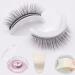Accurate Self Adhesive Eyelashes Reusable Self Adhesive Eyelashes Waterproof Self Adhesive Eyelashes Natural Look Without Glue 3D Simulation False Eyelashes (E)