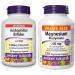 Webber Naturals Acidophilus Bifidus with FOS + Magnesium Bisglycinate Acidophilus Bifidus + Magnesium Bisglycinate