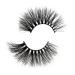 SJ LASHES 3D Mink Lashes Cruelty Free Black Vegan Mink Fur Pair (3DVM27)