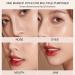 2Pcs Cream Contour Highlight Stick Set with Built-In Blending Brush - Long Lasting and Smooth Finish - Face Makeup Highlight & Contour Duo - Buy Online on GoSupps.com