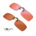Braddell Optics Fl-41 Rose & Outdoor FL-60 Brown Clip-on Blue Blue Blue Blue Computer Reading Glasses for Migraine Light Sensitivity Photophobia and Fluorescent Led Lighting