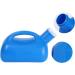 3000ML Large Male Urinal Portable Screw Cap Pot Mouth No Odor Mens Potty Pee Bottle Collector Travel Toilet (Blue) Happy - Buy Online on GoSupps.com