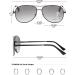 Koosufa Men's Pilot Progress Reading Sunglasses - UV Protection Multifocus Spring Hinge Black & Gray (1.5x) - Buy Online on GoSupps.com