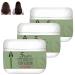 Rosemary Hair Mask Moisturising Hair Moisturiser Rosemary Hair Mask Natural for Dry Damaged Hair Reduces Hair Loss for Healthy Hair Growth - 250 ml (3 Pieces) 3pc