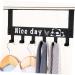 STOBAZA 2pcs Over Door Clothes Hanger Rack Over The Door Hook Home Hooks Coat Hanger Household Back Door 36X18CM As Shown - Buy Online on GoSupps.com