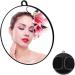 Beauty Mirror Professional Hand held Round Mirror with Handle for Personal & Hair Salon Use - Buy Online on GoSupps.com