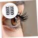 POPETPOP Black Decor 10 Pairs Fake Eyelashes 3d Makeup Decor False Eye Lashes Embellishments for Crafting Soft Light Fake Lash Black Trim Decked False Eyelashes Make up Imitation Miss - Buy Online on GoSupps.com