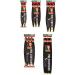 Outre X-Pression Pre-Stretched 6X Ultra Braid 52 Inch - 1B Off Black - Buy Online on GoSupps.com