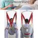 Toileting Full Body Heavy Duty Patient Lift Sling Bathroom Transfer Hammock 4-Point Transfer Sling Hoist for Lifting Elderly Divided Leg Shower Sling Patient Full Body Lift Sling 1 - Buy Online on GoSupps.com