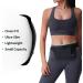 PaceArm Running Fanny Pack - Bounce Free, Water Resistant Waist Pack for Phones - Black - Buy Online on GoSupps.com