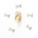 Set of 10 3D Pearl Bow Tie Nail Art Decorations - Cheeky Beads Gems - Buy Online on GoSupps.com