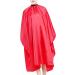 Hair Coloring Dye Cape - Unisex Waterproof Adjustable Hairdressing Gown for Salon & Barber - Red Hair Cutting & Styling Apron for Adults & Kids - Buy Online on GoSupps.com
