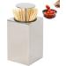 Suphyee Automatic Toothpick Dispenser - Easy Press Toothpick Container for Home Bars Cafes & Clubs | International Shipping Available - Buy Online on GoSupps.com