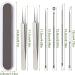 ZAMXHUG Blackhead Remover 6 Pieces Pimple Crusher Blackhead Removal Tools Blackhead Removal Blackhead Removal Zit Ingrown Pimples Suitable for Men and Women Stainless Steel - Buy Online on GoSupps.com