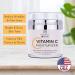 Radha Beauty Glow Boosting Vitamin C Moisturizer - Luxury Anti-Aging & Brightening Cream for Face Neck & Decollete - 1.7 fl oz Suitable for All Skin Types - Buy Online on GoSupps.com